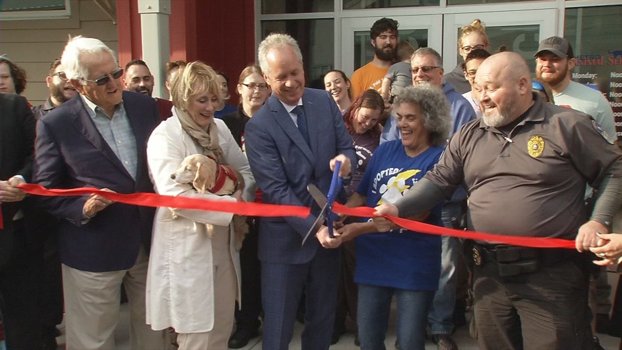 Louisville officials hold ribbon-cutting for new $12 million animal shelter